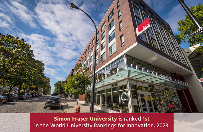 Ranking of Simon Fraser University