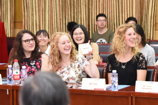 International Students at China's Huazhong University of Science and Technology